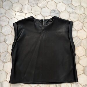 Black Sleeveless Top